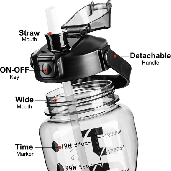 Sport Water Bottle - Picture 2 of 9